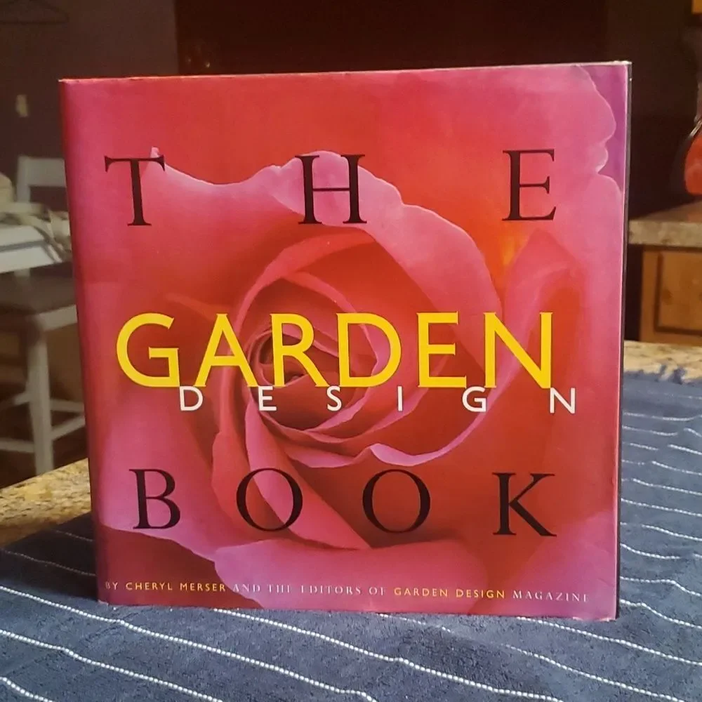 The Garden Design Book 1997 HC 1st Edition - Cottagecore